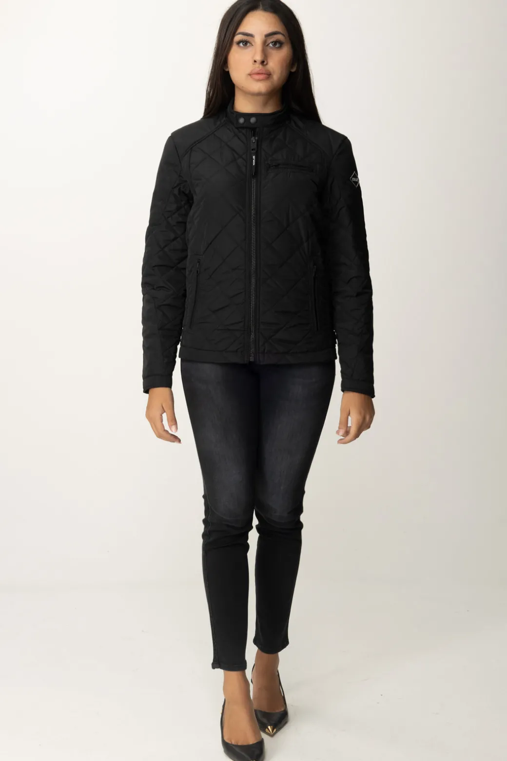 Replay Giubbotto TrapuntatoBLACK