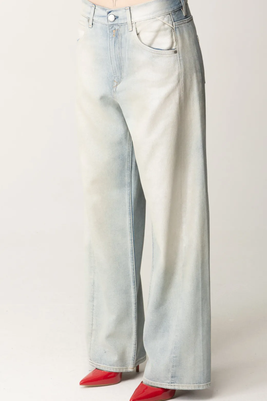 Replay Jeans Baggy a Vita BassaSUPER LIGHT BLUE
