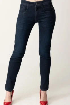 Replay Jeans Skinny con Etichetta LogoDARK BLUE