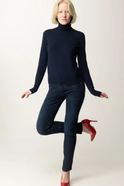 Replay Jeans Skinny con Etichetta LogoDARK BLUE