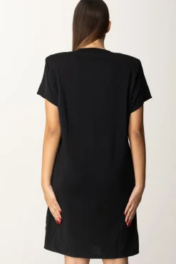 Replay Mini Abito T-shirt con EtichettaBLACK