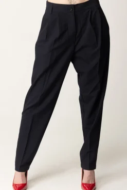 Replay Pantaloni Carrot In TwillDARK NAVY