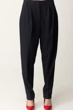Replay Pantaloni Carrot In TwillDARK NAVY