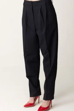 Replay Pantaloni Carrot In TwillDARK NAVY
