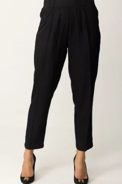 Replay Pantaloni CroppedBLACK