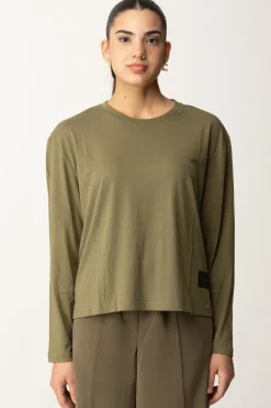 Replay T-shirt a Maniche LungheARMY GREEN