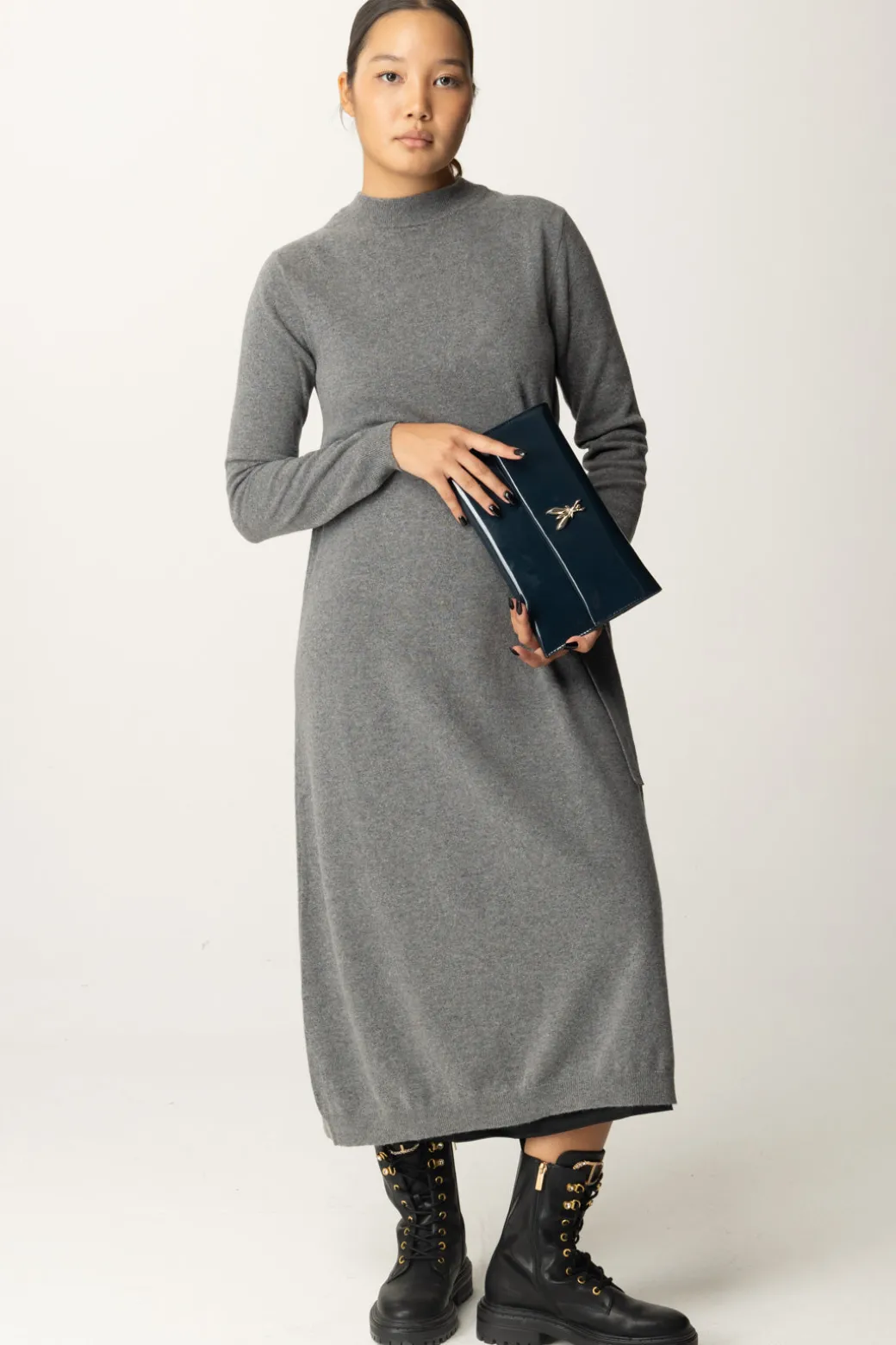 Semicouture Abito DiasyGREY MELANGE