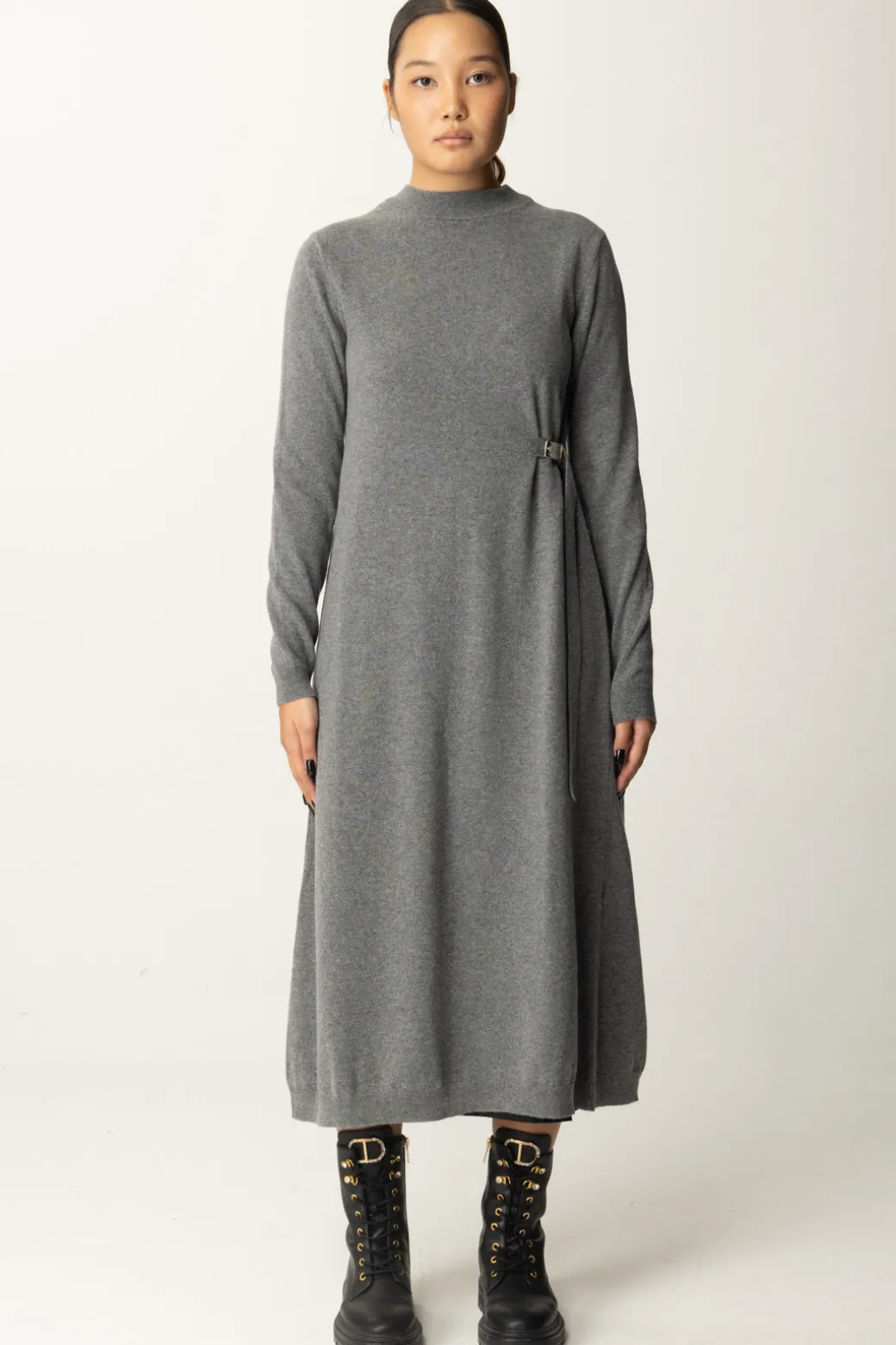 Semicouture Abito DiasyGREY MELANGE