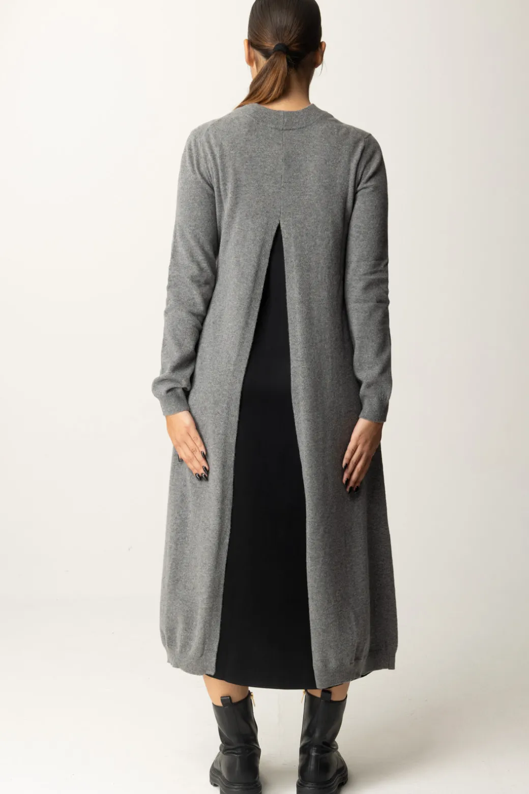 Semicouture Abito DiasyGREY MELANGE