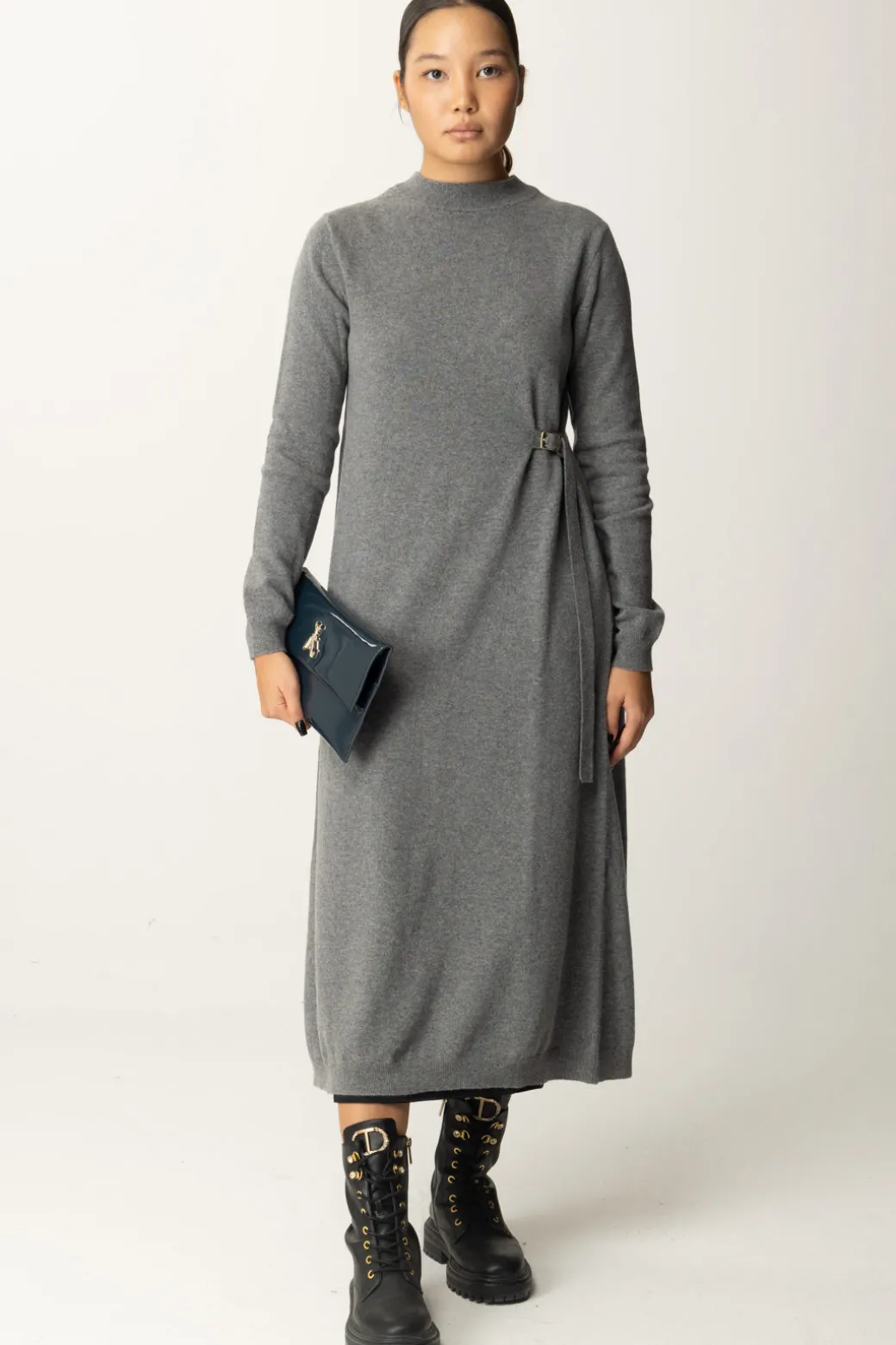 Semicouture Abito DiasyGREY MELANGE