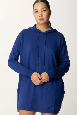 Semicouture Abito In Felpa BrandenBLU ROYAL