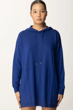 Semicouture Abito In Felpa BrandenBLU ROYAL