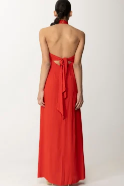 Semicouture Abito Lungo con Fasce Incrociate BellaSMALTO