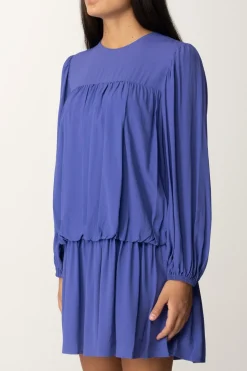 Semicouture Abito Mini con Arricciature AnnalouFIORDALISO