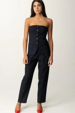 Semicouture Pantaloni In Fresco Lana Tasconati GiusyUNIVERSO