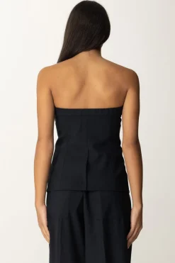 Semicouture Top In Stile Gilet ReaUNIVERSO