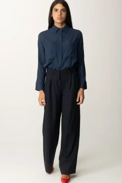 Semicouture Tuta Lunga In Fresco Lana SamuelaUNIVERSO