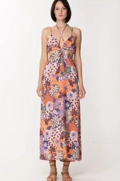 Simona Corsellini Abito Fantasia con Cut OutAPEROL