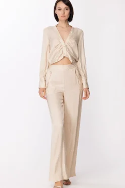 Simona Corsellini Blusa In Raso Effetto AnimalierGINGER