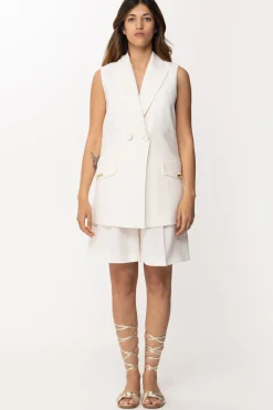 Simona Corsellini Gilet Lungo DoppiopettoINFINITY SUMMER
