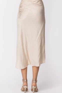 Simona Corsellini Gonna Longuette con ArricciatureGINGER