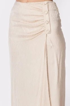 Simona Corsellini Gonna Longuette con ArricciatureGINGER