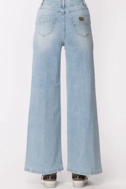 Simona Corsellini Jeans a PalazzoLIGHT BLUE
