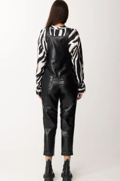 Simona Corsellini Salopette In PelleNERO