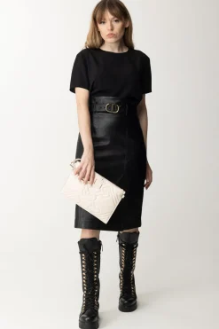 Simona Corsellini T-shirt In SetaNERO