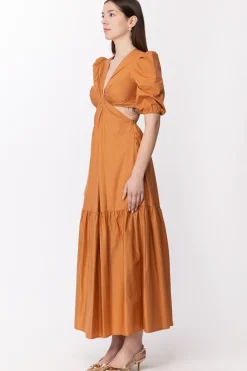 Twin-set Abito con Nodo e Cut-outHAZEL