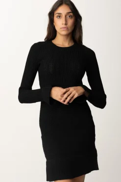 Twin-set Abito In MagliaNERO