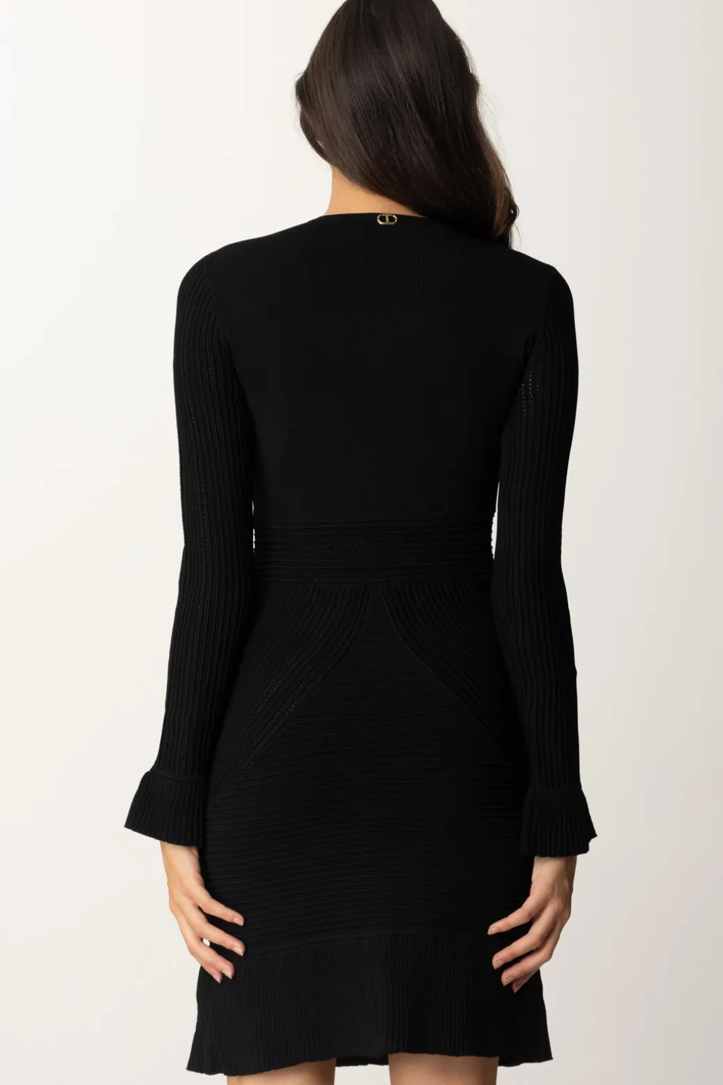 Twin-set Abito In MagliaNERO