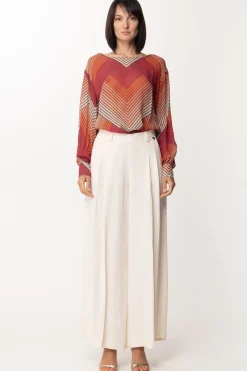 Twin-set Blusa con Stampa Geometrica MulticolorST.GEOMETRICA ROSSI DEGRADE