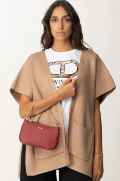 Twin-set Borsa a Spalla con CatenaROSSO POMPEIANO