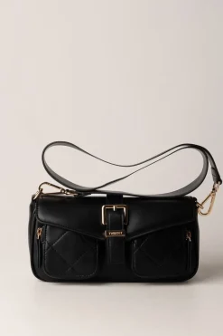 Twin-set Borsa a Tracolla con Tasche FrontaliNERO