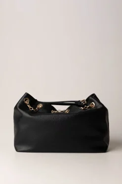 Twin-set Borsa a Tracolla con Charm LogoNERO