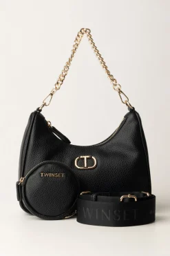 Twin-set Borsa a Tracolla Together con CatenaNERO