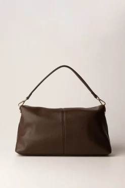 Twin-set Borsa a Tracolla con Charm LogoCOFFEE CHOCOLATE