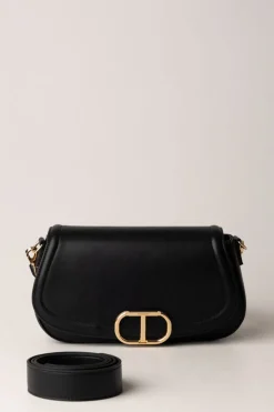 Twin-set Borsa con Fibbia DorataNERO