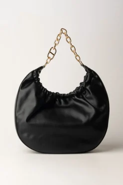 Twin-set Borsa Hobo ‘croissant’NERO