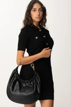 Twin-set Borsa Hobo ‘croissant’NERO