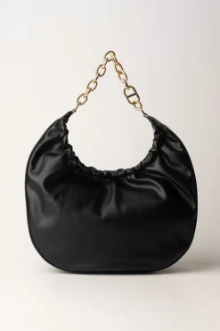 Twin-set Borsa Hobo ‘croissant’NERO