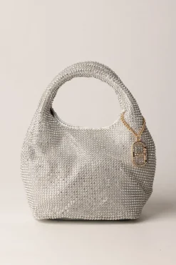 Twin-set Borsa 'rendez-vous' In Strass e Charm Oval TCRYSTAL