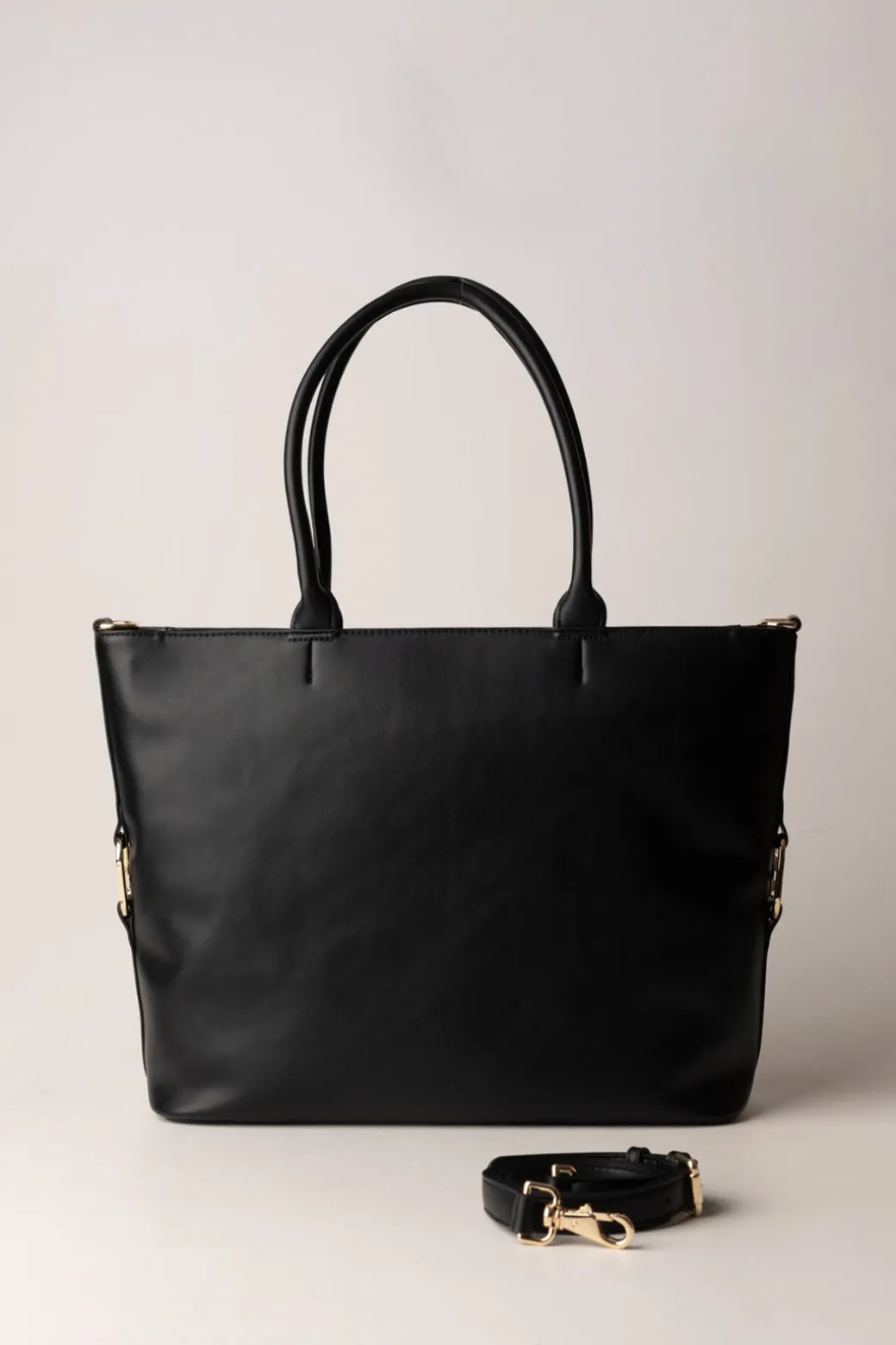 Twin-set Borsa Shopper con LoghiNERO