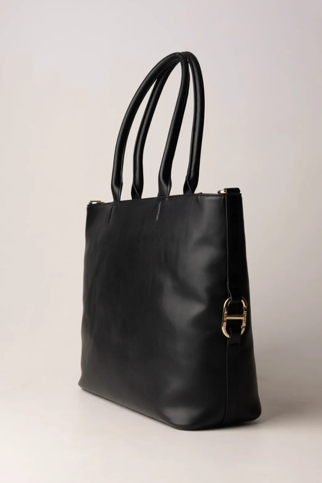 Twin-set Borsa Shopper con LoghiNERO