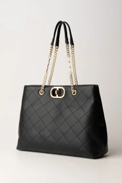 Twin-set Borsa Shopper TrapuntataNERO