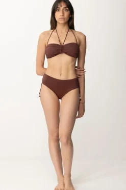 Twin-set Bottom Per Bikini con CoulisseBITTER CHOCOLATE