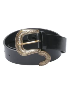 Twin-set Cintura con Fibbia TexanaNERO