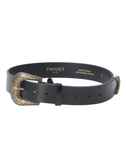 Twin-set Cintura con Fibbia TexanaNERO