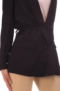 Twin-set Giacca Blazer con CinturaNERO